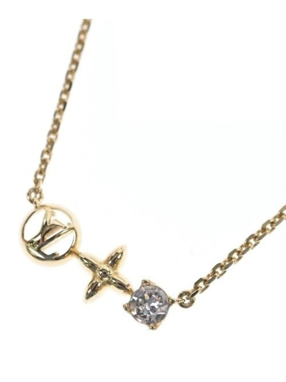 Louis Vuitton Necklace Gold